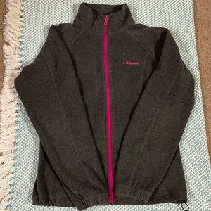 Columbia women’s zip up sweater jacket.